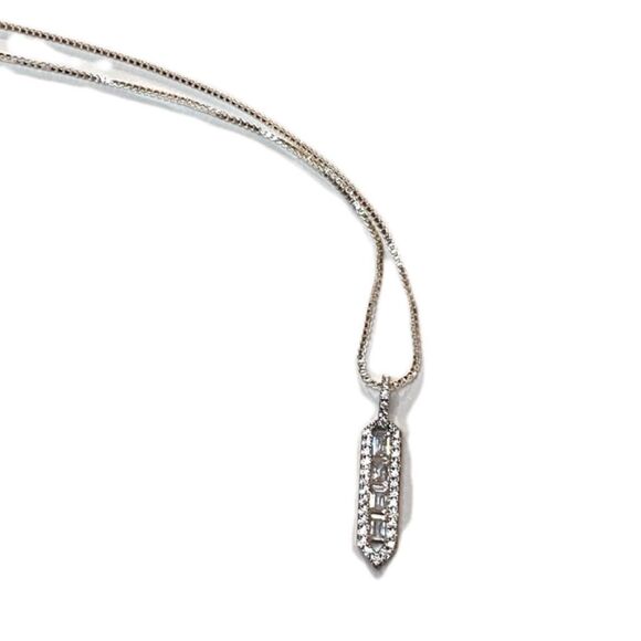 The Empire Estate inspired 925 Silver Pendant necklace - Picture 4 of 8